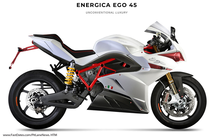Energica Ego 45 MotoGP electric motorcycle
