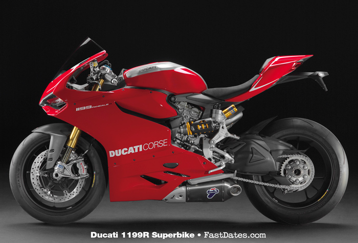 Ducati 1199R left side photo