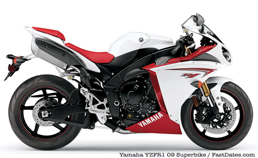 Yamaha YZFR1 2009 Superbike