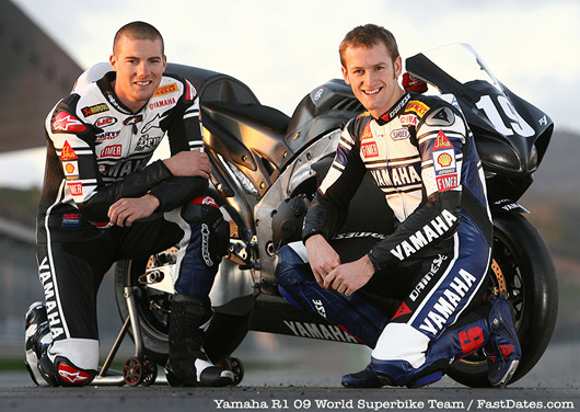 Ben Spies, Tom Sykes Team Yamaha World Superbike 2009