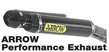 Arrow carbon Fiber Slip-On Silencers