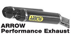 Arrow racing exhaust systems silencers mufflers mail order