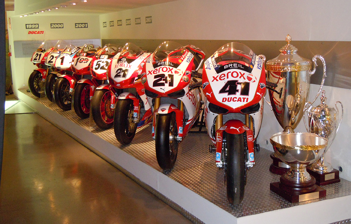 Ducati Museum Superbikes