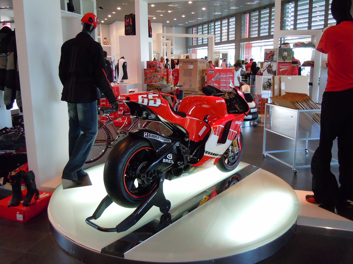 Ducati factory store