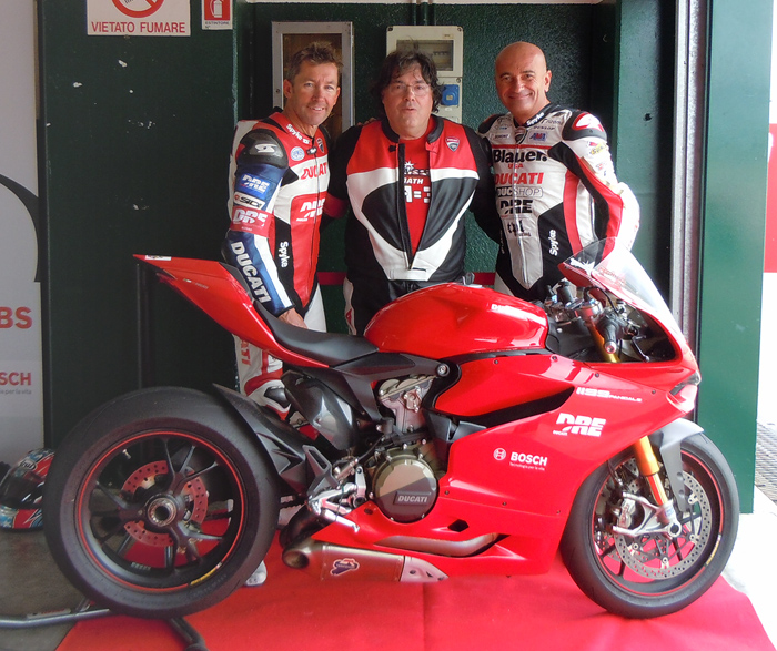 Troy Bayliss, Jim Gianatsis, Dario Machetti