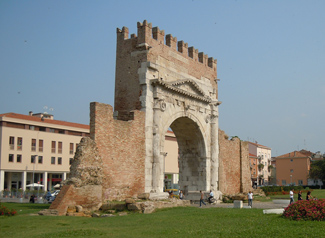 Rimini Town Entrance