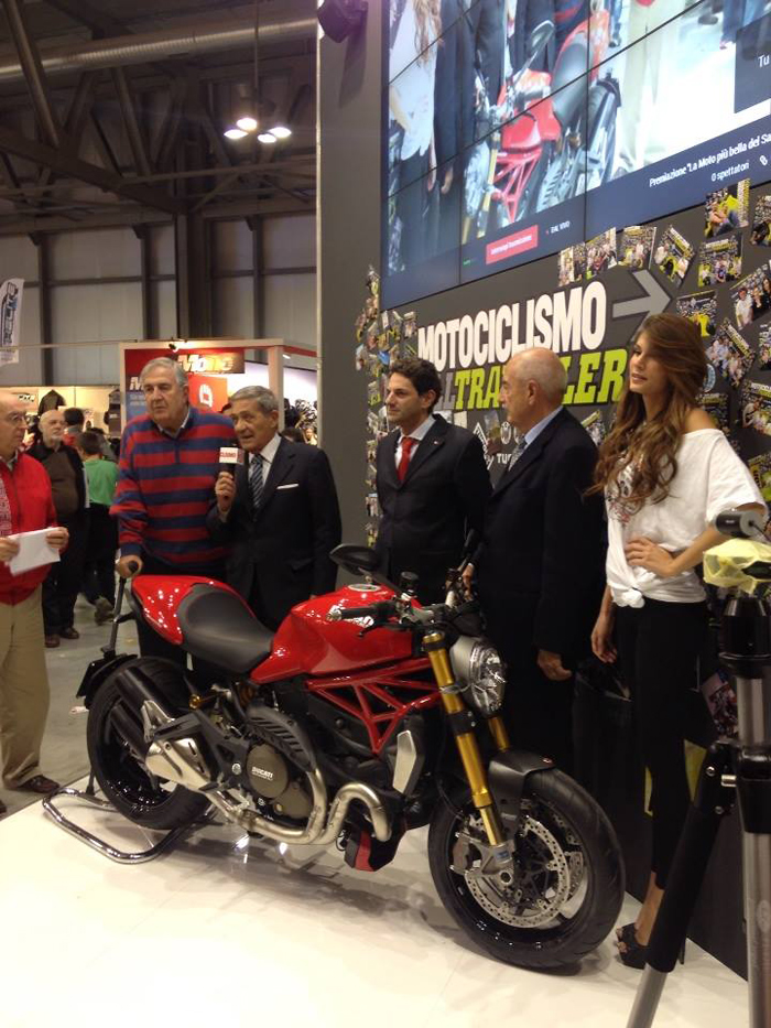 Ducati Monster Most beautiful Bike Award EICMA 2013 photo