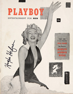 Palyboy Magazine 1952 marilyn Monroe Cover 
