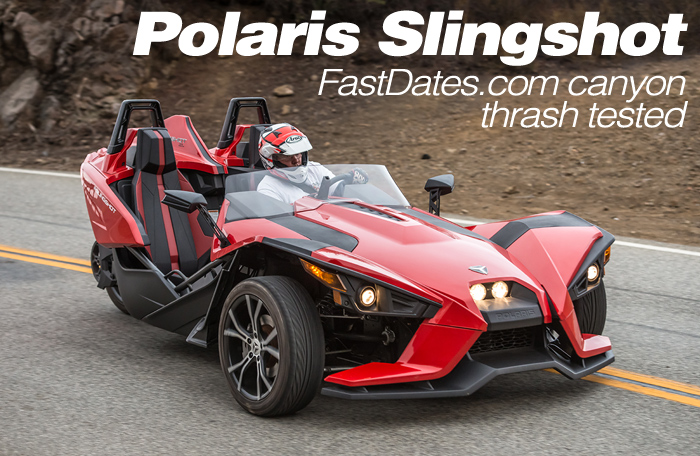 Polaris Slingshot 3-Wheeler Test