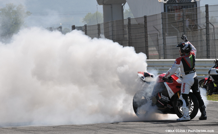 Motorcycle Burnout World Ducati Week hi-resolution