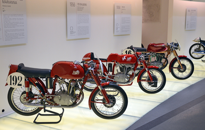 Fabio Taglioni designed the Ducati 125 Sport