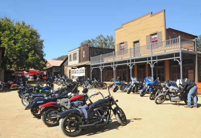 Western Town Set at Paramunt Ranch