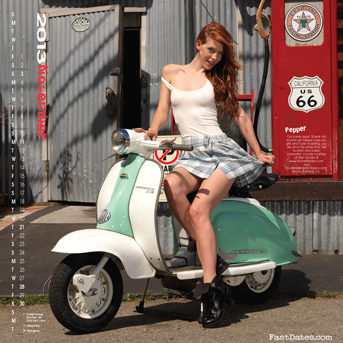 Garage Girls pinup calendar,Playboy Playmate calendar, girls, glamour, tool calendar