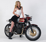 Mule Motorcycle Triumph Brighton Cafe Racer