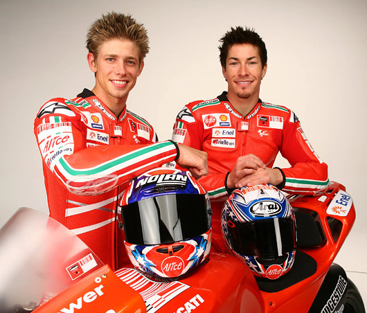 Casey Stoner, Nicky Hayden, Ducati MotoGP