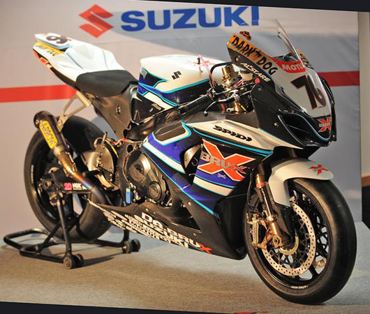 Neukirshner on the the new Suzuki GSX-R1000 K9 