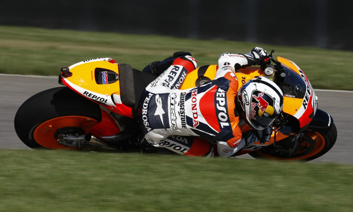 Dani Pedrosa action photo Indianapolis