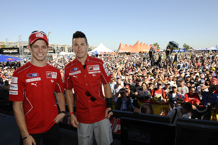 Casey Stoner, Nicky Hayden, Indianapolis MotoGP