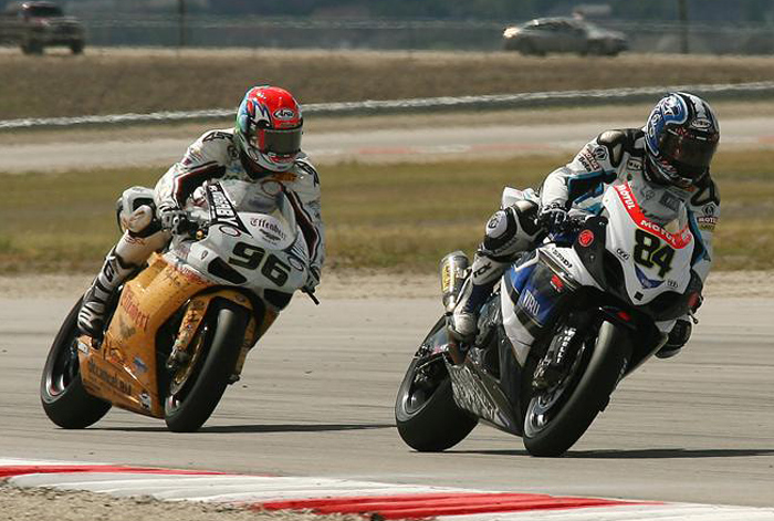 Fabrizio Smrz Miller world Superbike action photo