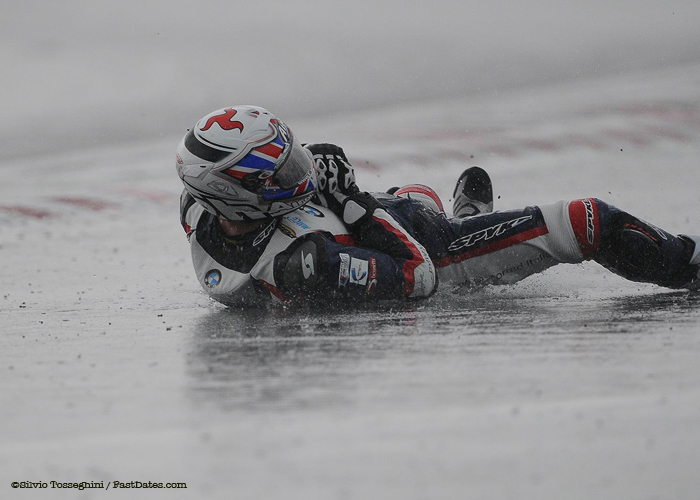 James Toseland crash 