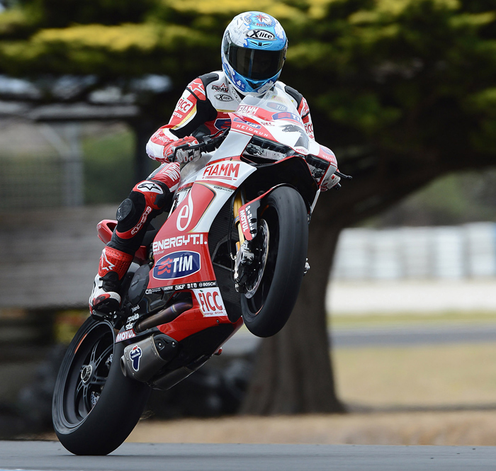 Carlos Checa Alstare Ducati Phillip Island photo