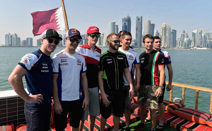 SBK riders at Dohar Qarater Losail photo