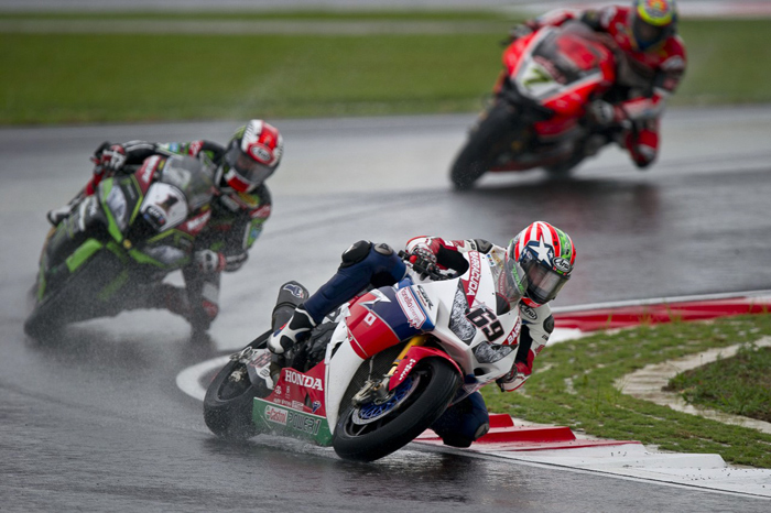 Nicky Hayden Depank SBK World Superbike action photo