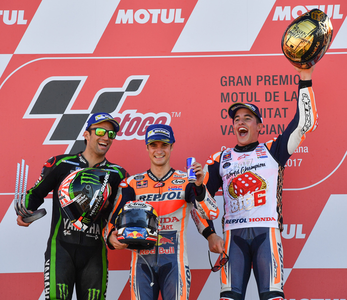 Valencia MotoGO podium 2017 photo