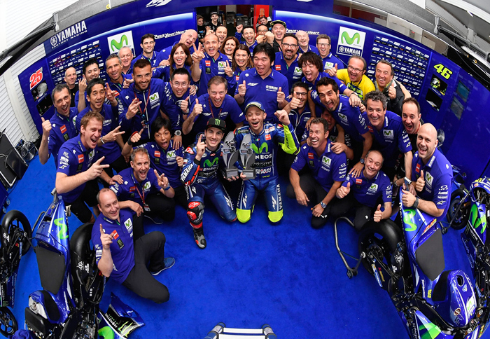 Team yamaha MotoGP Argentina